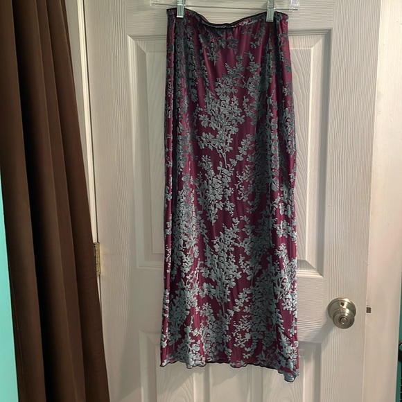 lelis Dresses & Skirts - Le Lis Purple and Gray Maxi Skirt